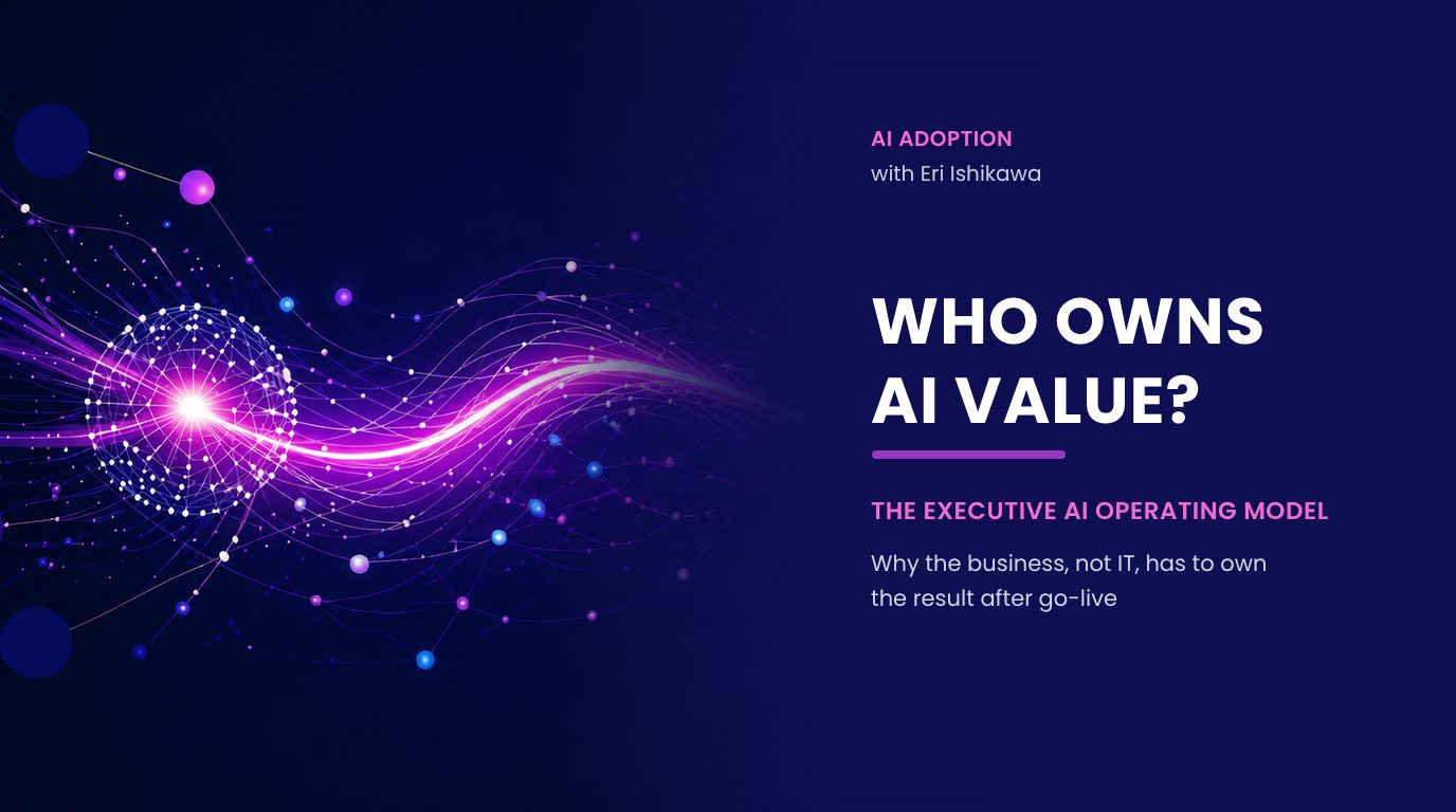 Nobody Owns the Decision After Go-Live